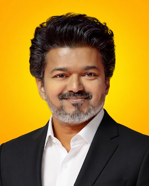 தமிழக முதல்வர் திரு. ஜோசப் விஜய் அவர்களின் உருவப்படம்
